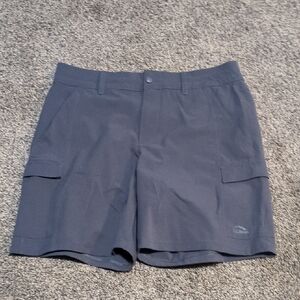 L.L. Bean Women's Navy Cargo Shorts